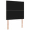 vidaXL Headboard Height Adjustable with Headboard Taupe 100 cm Fabric