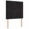 vidaXL Headboard Wall-mounted with Headboard Black 100 cm Velvet