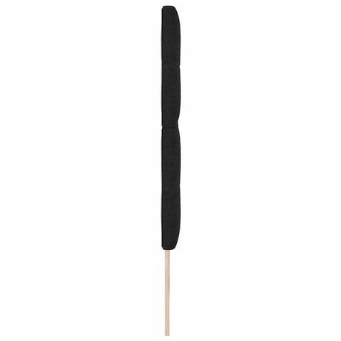 vidaXL Headboard Height Adjustable with Headboard Black 200 cm Fabric