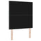 vidaXL Headboard Wall-mounted Geometric Manual Light grey 80 cm Velvet