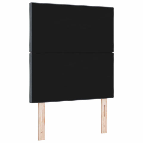 vidaXL Headboard Wall-mounted Geometric Manual Dark grey 80 cm Velvet