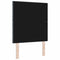 vidaXL Headboard Wall-mounted Geometric Manual Dark grey 80 cm Velvet