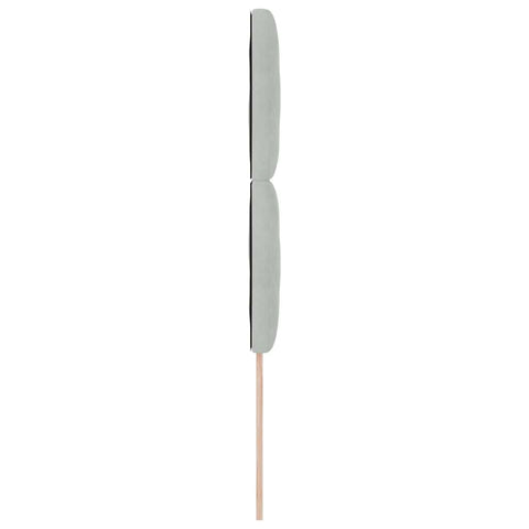vidaXL Headboard Wall-mounted Geometric Manual Light grey 90 cm Velvet