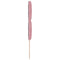 vidaXL Headboard Wall-mounted Geometric Manual Pink 90 cm Velvet