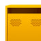 vidaXL Sideboard Mustard Yellow 135x39x103.5 cm Cold-rolled Steel