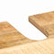 vidaXL Bathroom Furniture Set 2 pcs Brown Soild rough mango wood