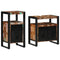 vidaXL Bathroom Furniture Set 2 pcs Brown Solid reclaimed wood