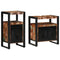 vidaXL Bathroom Furniture Set 2 pcs Brown Solid reclaimed wood
