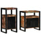 vidaXL Bathroom Furniture Set 2 pcs Brown Solid reclaimed wood