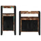 vidaXL Bathroom Furniture Set 2 pcs Brown Solid reclaimed wood