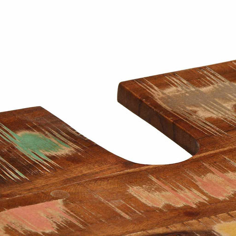 vidaXL Bathroom Furniture Set with Shelf Solid reclaimed wood