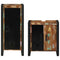 vidaXL Bathroom Furniture Set with Shelf Solid reclaimed wood
