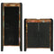 vidaXL Bathroom Furniture Set 2 pcs Multicolour Solid Reclaimed Wood