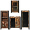 vidaXL Bathroom Furniture Set 4 pcs Multicolour Solid Reclaimed Wood