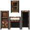 vidaXL Bathroom Furniture Set 4 pcs Multicolour Solid Reclaimed Wood