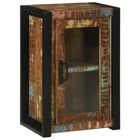vidaXL Bathroom Furniture Set 4 pcs Multicolour Solid Reclaimed Wood