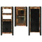 vidaXL Bathroom Furniture Set 3 pcs Multicolour Solid Reclaimed Wood