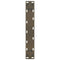 vidaXL Coffee Table Legs U-Shaped 2 pcs Natural Steel 40x(30-31) cm Steel