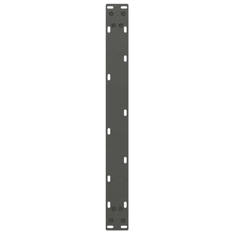 vidaXL Coffee Table Legs U-Shaped 2 pcs Anthracite 60x(30-31) cm Steel