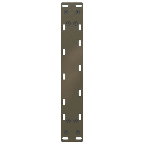 vidaXL Coffee Table Legs U-Shaped 2 pcs Natural Steel 28x(42-43) cm Steel