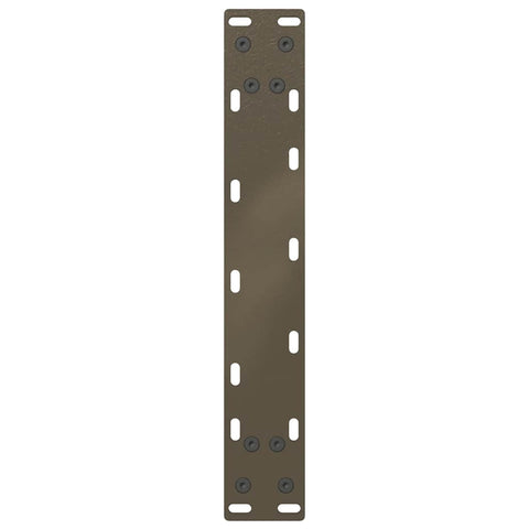 vidaXL Coffee Table Legs U-Shaped 2 pcs Natural Steel 38x(42-43) cm Steel