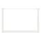 vidaXL Coffee Table Legs U-Shaped 2 pcs White 60x(42-43) cm Steel