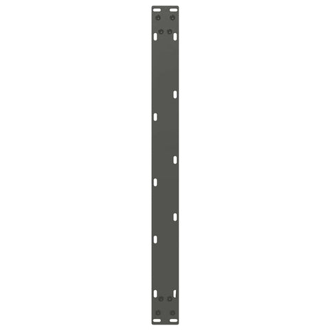 vidaXL Coffee Table Legs U-Shaped 2 pcs Anthracite 60x(42-43) cm Steel