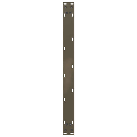 vidaXL Coffee Table Legs U-Shaped 2 pcs Natural Steel 60x(42-43) cm Steel