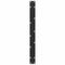 vidaXL Coffee Table Legs U-Shaped 2 pcs Black 70x(42-43) cm Steel