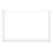 vidaXL Coffee Table Legs U-Shaped 2 pcs White 70x(42-43) cm Steel