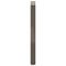 vidaXL Console Table Legs U-Shaped 2 pcs Natural Steel 38x(72-73) cm Steel