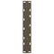 vidaXL Console Table Legs U-Shaped 2 pcs Natural Steel 38x(72-73) cm Steel