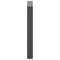 vidaXL Coffee Table Legs U-Shaped 2 pcs Anthracite 60x(72-73) cm Steel