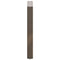 vidaXL Dining Table Legs U-Shaped 2 pcs Natural Steel 60x(72-73) cm Steel