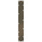 vidaXL Dining Table Legs U-Shaped 2 pcs Natural Steel 60x(72-73) cm Steel