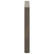 vidaXL Dining Table Legs U-Shaped 2 pcs Natural Steel 80x(72-73) cm Steel