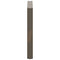 vidaXL Coffee Table Legs U-Shaped 2 pcs Natural Steel 90x(72-73) cm Steel