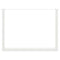 vidaXL Coffee Table Legs U-Shaped 2 pcs White 100x(72-73) cm Steel