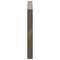 vidaXL Coffee Table Legs U-Shaped 2 pcs Natural Steel 100x(72-73) cm Steel
