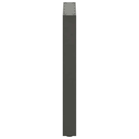vidaXL Coffee Table Legs U-Shaped 3 pcs Anthracite 70x(72-73) cm Steel