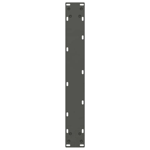 vidaXL Coffee Table Legs U-Shaped 3 pcs Anthracite 70x(72-73) cm Steel