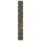 vidaXL Dining Table Legs U-Shaped 3 pcs Natural Steel 70x(72-73) cm Steel