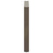 vidaXL Dining Table Legs U-Shaped 3 pcs Natural Steel 80x(72-73) cm Steel