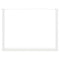 vidaXL Coffee Table Legs U-Shaped 2 pcs White 100x(72-73) cm Steel
