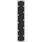 vidaXL Bar Table Legs U-Shaped 2 pcs Black 40x(100-101) cm Steel
