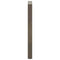 vidaXL Bar Table Legs U-Shaped 2 pcs Natural Steel 50x(100-101) cm Steel