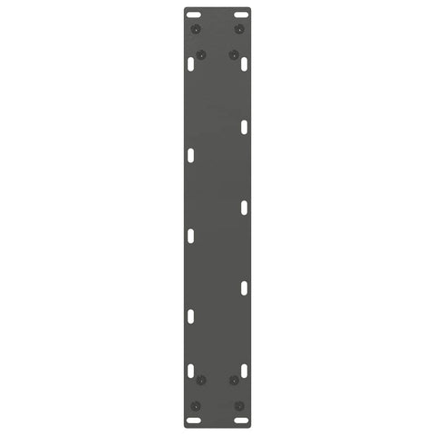 vidaXL Bar Table Legs U-Shaped 2 pcs Anthracite 40x(110-111) cm Steel