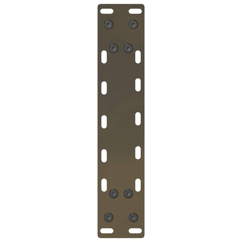 vidaXL Coffee Table Legs Natural Steel 2 pcs 30x(30-31) cm Steel