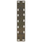 vidaXL Coffee Table Legs Natural Steel 2 pcs 30x(30-31) cm Steel
