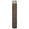 vidaXL Coffee Table Legs Natural Steel 2 pcs 40x(30-31) cm Steel
